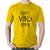 Camiseta Algodão Good Vibes Only - Foca na Moda Amarelo