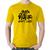 Camiseta Algodão Gym Hair Don't Care - Foca na Moda Amarelo