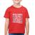 Camiseta Algodão Infantil Adapt to change - Foca na Moda Vermelho