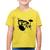 Camiseta Algodão Infantil Bateria Música Baterista - Foca na Moda Amarelo canário