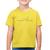 Camiseta Algodão Infantil Batimentos Cardíacos Gato - Foca na Moda Amarelo Canário