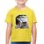 Camiseta Algodão Infantil Caminhão Heavy Cargo Caminhoneiro - Foca na Moda Amarelo canário