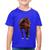 Camiseta Algodão Infantil Cavalo Andaluz - Foca na Moda Azul royal