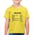 Camiseta Algodão Infantil Fatura do Cartão - Foca na Moda Amarelo canário