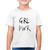 Camiseta Algodão Infantil GRL PWR - Foca na Moda Branco