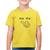 Camiseta Algodão Infantil He's Mine - Foca na Moda Amarelo canário