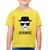 Camiseta Algodão Infantil Heisenberg - Foca na Moda Amarelo canário
