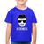 Camiseta Algodão Infantil Heisenberg - Foca na Moda Azul royal
