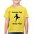 Camiseta Algodão Infantil Mamãe Faz Muay Thai - Foca na Moda Amarelo canário