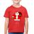 Camiseta Algodão Infantil Papai Noel Chaminé - Foca na Moda Vermelho