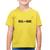 Camiseta Algodão Infantil Real is Rare - Foca na Moda Amarelo canário