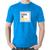 Camiseta Algodão Less is More - Foca na Moda Azul
