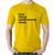 Camiseta Algodão Pai, Filho, Espírito Santo, Amém - Foca na Moda Amarelo