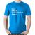 Camiseta Algodão Pai, Filho, Espírito Santo, Amém - Foca na Moda Azul
