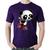 Camiseta Algodão Panda de Patins - Foca na Moda Roxo