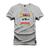 Camiseta Algodão Plus Size Premium Tamanho Especial Game Over 3d Complete Cinza