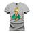 Camiseta Algodão Plus Size Premium Tamanho Especial Homer Cinza