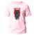 Camiseta Algodão Premium Estampa Digital Gato Bravo Mestre Rosa