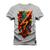 Camiseta Algodão Premium T-Shirt Eletric Cores Cinza