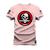 Camiseta Algodão Premium T-Shirt Elite Fac Rosa