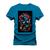 Camiseta Algodão T-Shirt Premium Estampada Jogos E Dados Azul