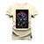 Camiseta Algodão T-Shirt Premium Estampada Jogos E Dados Perola