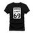 Camiseta Algodão T-Shirt Premium Estampada Speed Limited Preto