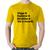 Camiseta Algodão Viajar & Explorar & Mochilar & Ver o mundo - Foca na Moda Amarelo