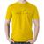 Camiseta Algodão Violão Batimentos Cardíacos - Foca na Moda Amarelo