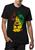 Camiseta Amazônia Leão Rasta Frente - Preto Preto