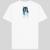 Camiseta Aquarela T-shirt Algodão Blusa Estampada Manga Curta Lobo