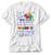Camiseta Autismo TEA Transtorno espectro autista te amo Modelo 06