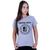 Camiseta Baby Look Feminina Algodão Série Breaking Bad Heisenberg Cinza