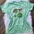 Camiseta Baby Look Feminina T-shirt Blusinha Estampa Melancia Camiseta verde melancia