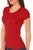 Camiseta baby look T-shirt Vermelho