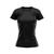 Camiseta Babylook Feminina Lisa DryFit Uv Termica Verão Preto