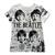 Camiseta Babylook Rock The Beatles Algodão Orgânico Marrockus Branco