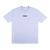 Camiseta Basic Streetwear Estampada Chaos Unissex Cores Diversas Cinza mescla