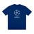 Camiseta Basic Streetwear Estampada Starglobe Fio 30.1 Manga Curta Unissex 100% Algodão Cores Diversas Azul marinho