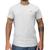 Camiseta Básica Algodão Gola Redonda Plus Size Biogás Branco