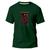 Camiseta Básica Algodão Premium Estampa Digital Pesadelo DTF Verde