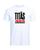 Camiseta Básica Banda Titas Encontro Rock Turne Camisa Titãs Branco