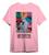 Camiseta Básica Bts The Eras Kim Taheyung Camisa Algodão Unissex Rosa
