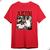 Camiseta Básica Cantor Akon Thiam Musica Konvicted Album R&B Vermelho