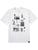 Camiseta Básica Essentials Future em Algodão Unissex Branco