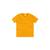 Camiseta Básica Infantil Menino Flamê Em Decote V Hering Kids Amarelo