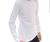 Camiseta Básica Juvenil Menino e Menina Unisex  Manga Longa 100% algodão Branco