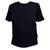 Camiseta Básica Lisa Diversas Cores Algodão Confort Plus Size Tamanho Especial G1 ao G9 Preto