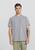 Camiseta Básica Masculina Comfort Super Cotton Com Bolso Cinza