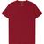 Camiseta Básica Masculina Malwee Plus Size Gola V Ref. 87848 Vermelho escuro 2346